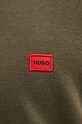 HUGO sweter bawełniany 50474164 zielony