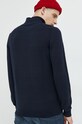 Îmbrăcăminte HUGO pulover de bumbac San Quintus-C 50474164 bleumarin
