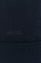 HUGO kardigan wełniany 50474193 granatowy