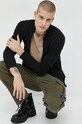 HUGO kardigan wełniany 50474193 czarny AW24