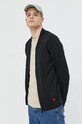 Bavlnený kardigán HUGO 50474809 čierna AW23