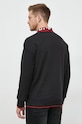 Odzież HUGO sweter bawełniany 50474813 czarny