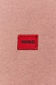 Бавовняний светр HUGO 50475083 рожевий