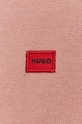 HUGO sweter bawełniany 50475083 różowy