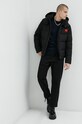 HUGO sweter bawełniany 50475083 granatowy AA00
