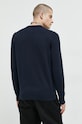 Odzież HUGO sweter bawełniany 50475083 granatowy