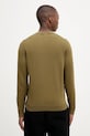 Odzież HUGO sweter bawełniany 50475083 zielony