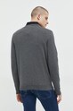 Odzież HUGO sweter bawełniany 50475083 szary
