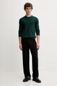 Vuneni pulover HUGO 50476832 zelena AW25