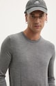 Одежда Шерстяной свитер HUGO 50476832 серый