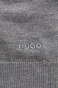 Шерстяной свитер HUGO серый 50476832