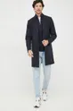 Πλεκτή ζακέτα Polo Ralph Lauren σκούρο μπλε