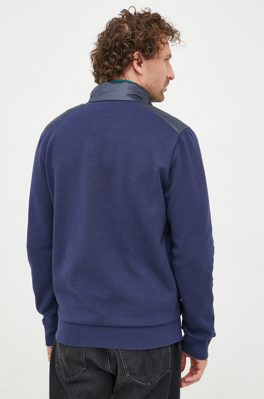 Bunda Polo Ralph Lauren  Podšívka: 100% Recyklovaný polyamid Výplň: 100% Recyklovaný polyester Materiál č. 1: 100% Recyklovaný polyester Materiál č. 2: 57% Recyklovaný polyester, 43% Bavlna Stahovák: 58% Bavlna, 39% Recyklovaný polyester, 3% Elastan