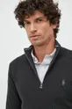 γκρί Βαμβακερό πουλόβερ Polo Ralph Lauren