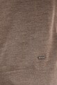 Joop! sweter wełniany 30032601 brązowy