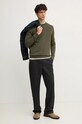 Joop! pulover de lana 30032601 verde AW24