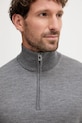 Joop! sweter wełniany szary 30032603
