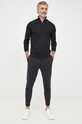 Joop! sweter wełniany 30032603 czarny AW24