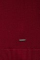 Joop! sweter wełniany 30032604 bordowy