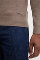 Joop! sweter wełniany 30032604 brązowy