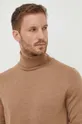 brązowy Joop! sweter wełniany