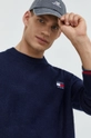 tmavomodrá Sveter Tommy Jeans