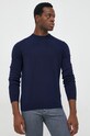 United Colors of Benetton pulover de lana bleumarin 1002U1G34.016