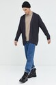 Abercrombie & Fitch cardigan KI120.2331.900 gri AW22