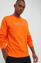 πορτοκαλί Φούτερ προπόνησης Calvin Klein Performance