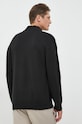 Odzież La Martina sweter z domieszką wełny UMS312 czarny
