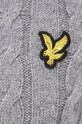 Пуловер с вълна Lyle & Scott KN732V.T28 сив