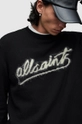 AllSaints sweter SIGNATURE CREW czarny