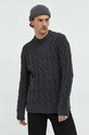 Abercrombie & Fitch sweter KI120.1120.130 szary AW22