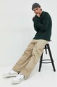 Pulover Abercrombie & Fitch KI120.1140.300 zelena AW22