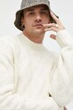 Abercrombie & Fitch sweter biały KI120.1625.100