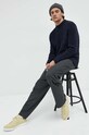 Abercrombie & Fitch pulover KI120.1625.200 bleumarin AW22