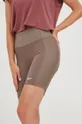 smeđa Kratke hlače za jogu Reebok Ženski