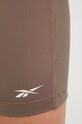 Šortky na jógu Reebok hnědá HM5767