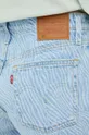modrá Rifľové krátke nohavice Levi's 501 Original