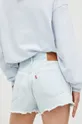 Rifľové krátke nohavice Levi's 501 Original  100% Bavlna