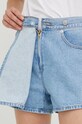 Levi's pantaloni scurti jeans A3534.0000 albastru