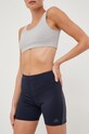 adidas Performance pantaloni scurți de alergare Run Icons tricotaj bleumarin HK9022