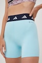 Къс панталон за трениране adidas Performance еластичен син HN9425