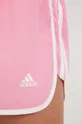 różowy adidas Performance szorty do biegania Marathon 20