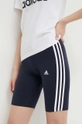 blu navy adidas pantaloncini Donna