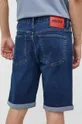 Jeans kratke hlače HUGO  99% Bombaž, 1% Elastan