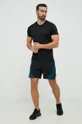 Puma edzős rövidnadrág fit woven fekete