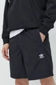 czarny adidas Originals szorty