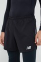 Къс панталон за бягане New Balance черен MS21268BK