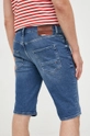 niebieski Tommy Hilfiger szorty jeansowe